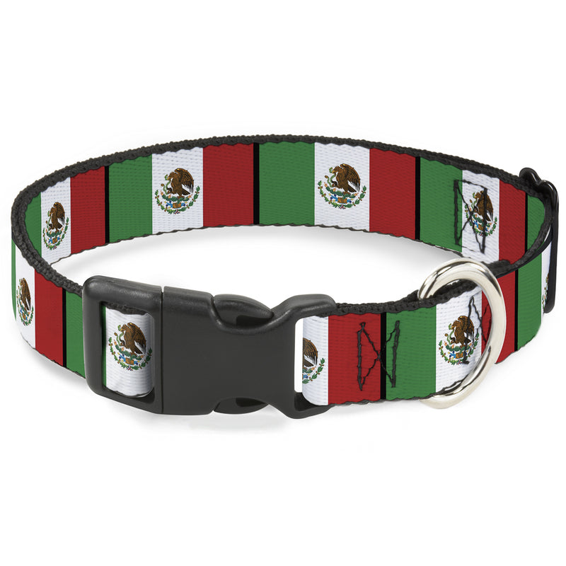 Mexico Flag Collar and Leash - 3 Red Rovers