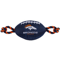 Denver Broncos Football Rope Toys - 3 Red Rovers