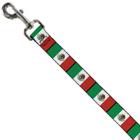 Mexico Flag Collar and Leash - 3 Red Rovers