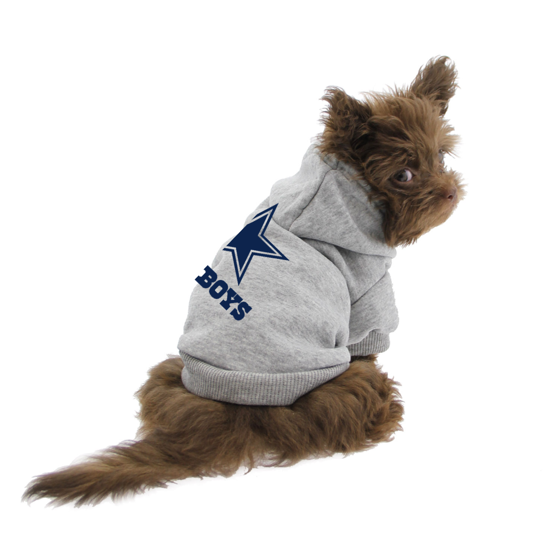 Dallas Cowboys Handmade Pet Hoodies - 3 Red Rovers