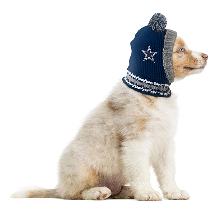 Dallas Cowboys Pet Knit Hat - 3 Red Rovers