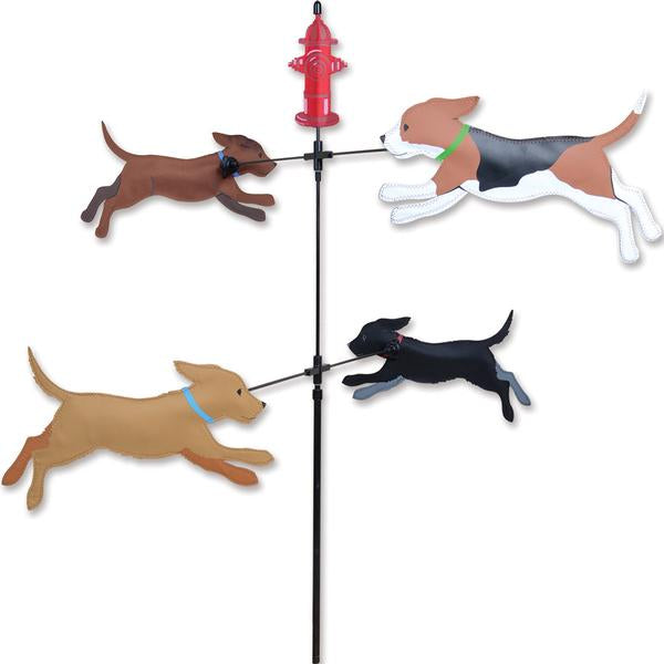 Deluxe Carousel Dog Spinner - 3 Red Rovers