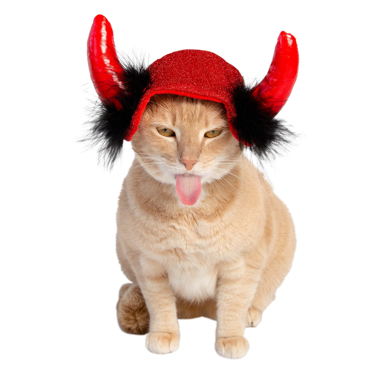 Devil Hat Cat Costume - 3 Red Rovers