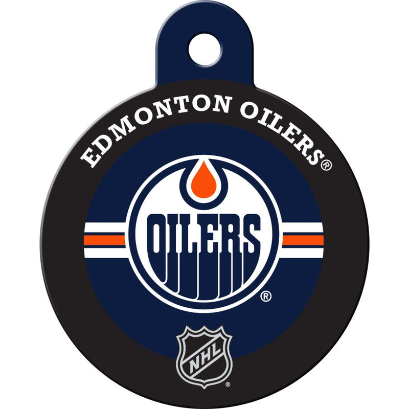 Edmonton Oilers Pet ID Tag - 3 Red Rovers