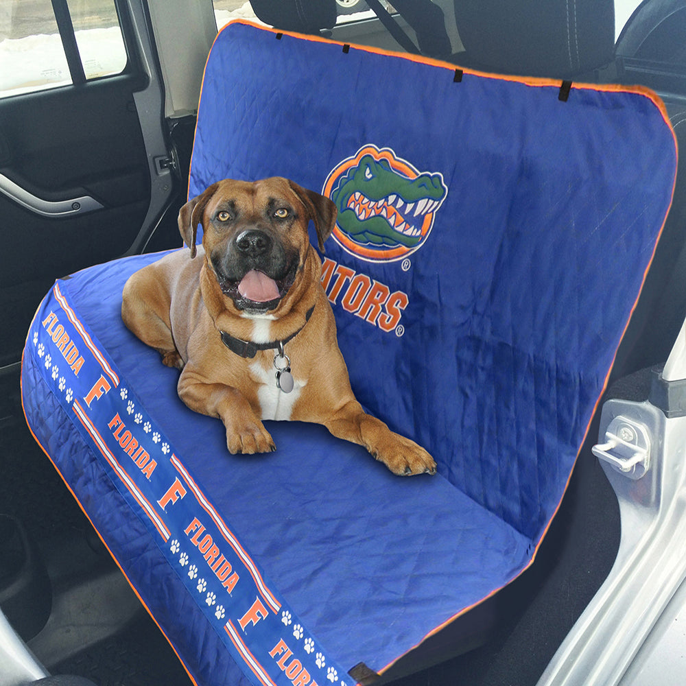 FL Gators Pet Car Seat Protector - 3 Red Rovers