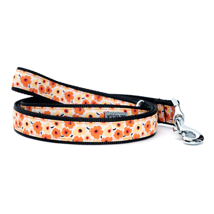 Fleurs Collection Dog Collar or Leads - 3 Red Rovers