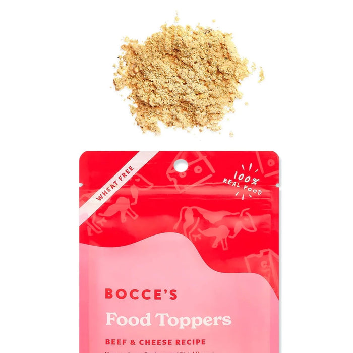Bocce's Bakery Beef & Cheddar Food Topper