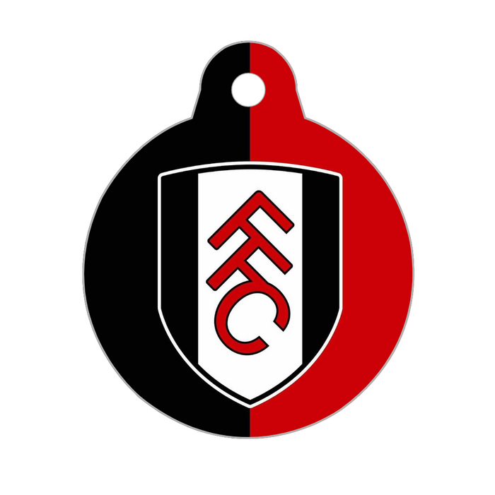 Fulham FC Handmade Pet ID Tag - 3 Red Rovers
