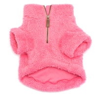 Fuchsia Solid Fleece Pullovers - 1/4 Zip Pull - 3 Red Rovers