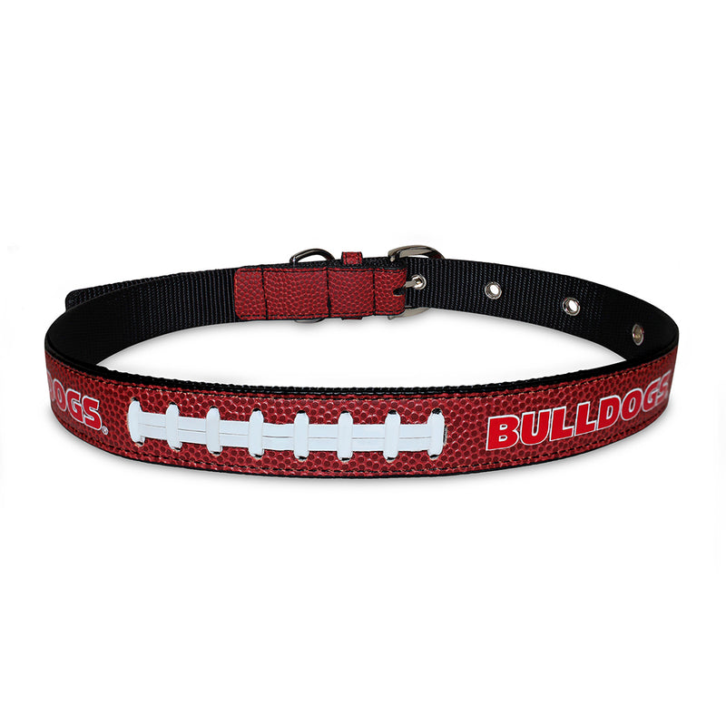 GA Bulldogs Pro Dog Collar - 3 Red Rovers