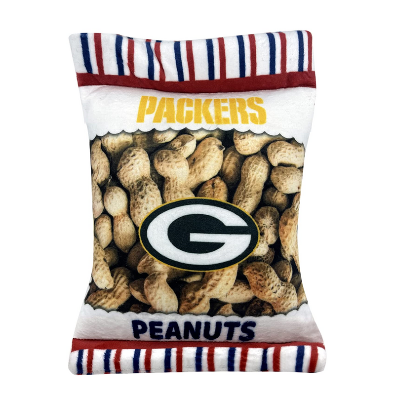 Green Bay Packers Peanut Bag Plush Toys - 3 Red Rovers