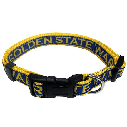 Golden State Warriors Dog Collar and Leash - 3 Red Rovers