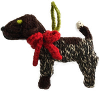 German Shorthaired Pointer Handmade Ornament - 3 Red Rovers
