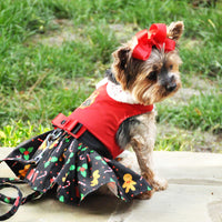 Gingerbread Harness Dress with Leash - 3 Red Rovers