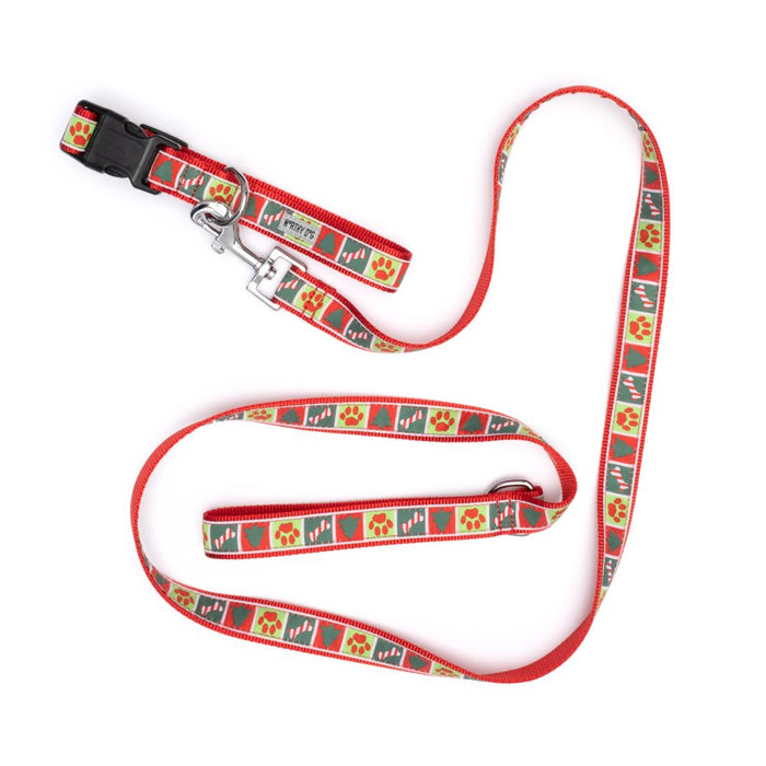 Good Tidings Collection Dog Collar or Leads - 3 Red Rovers