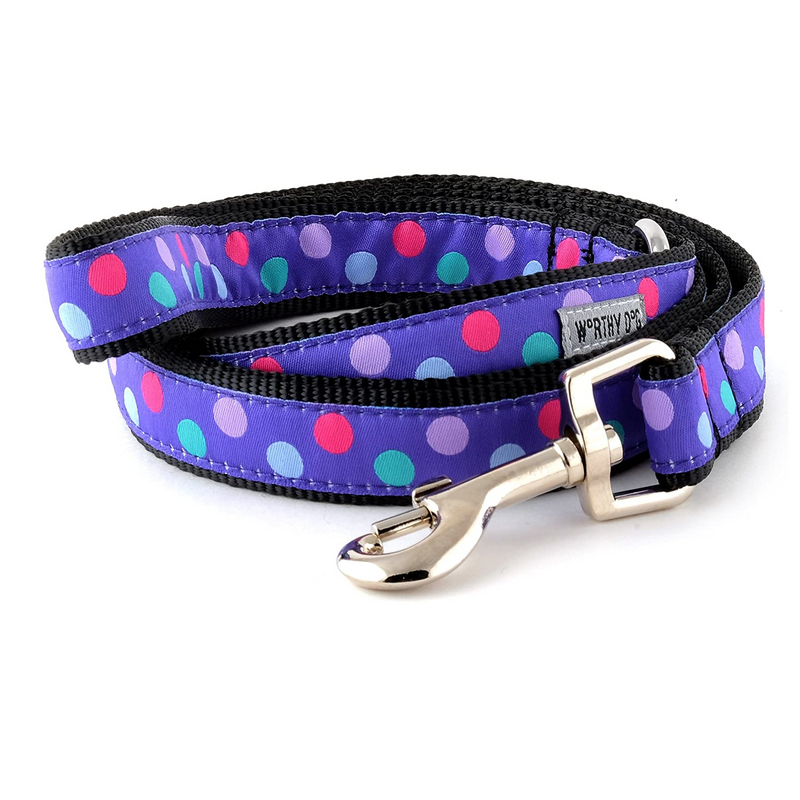 Gumball Purple Collection Dog Collar or Leads - 3 Red Rovers