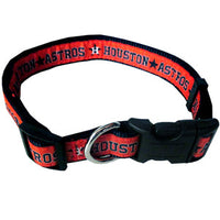 Houston Astros Dog Collar - Large - READY TO SHIP - 3 Red Rovers
