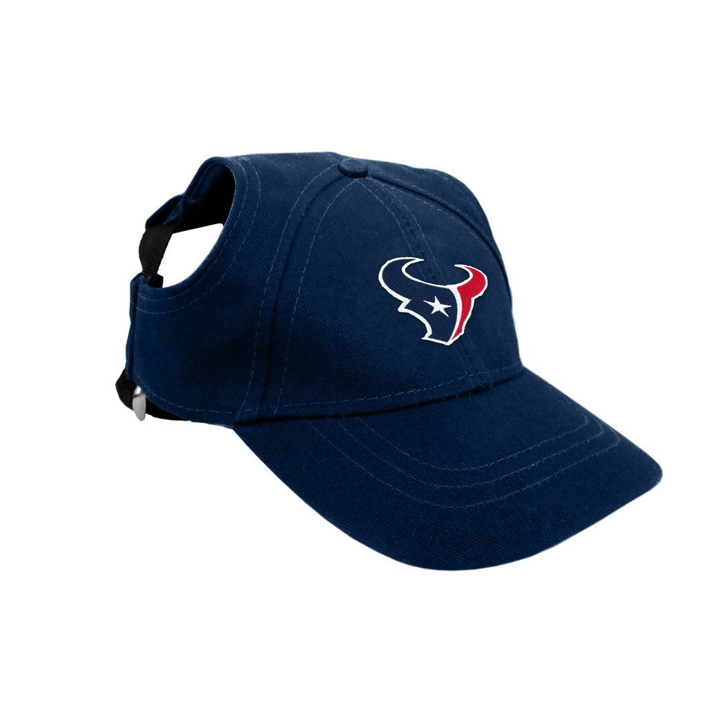 Houston Texans Pet Baseball Hat - 3 Red Rovers