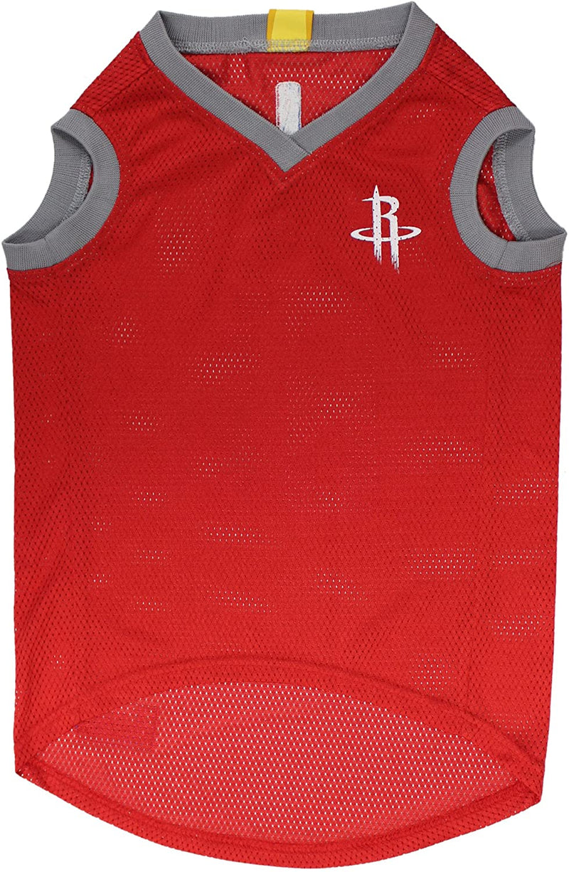 Houston Rockets Pet Jersey - 3 Red Rovers