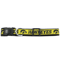 IA Hawkeyes Dog Collar - 3 Red Rovers