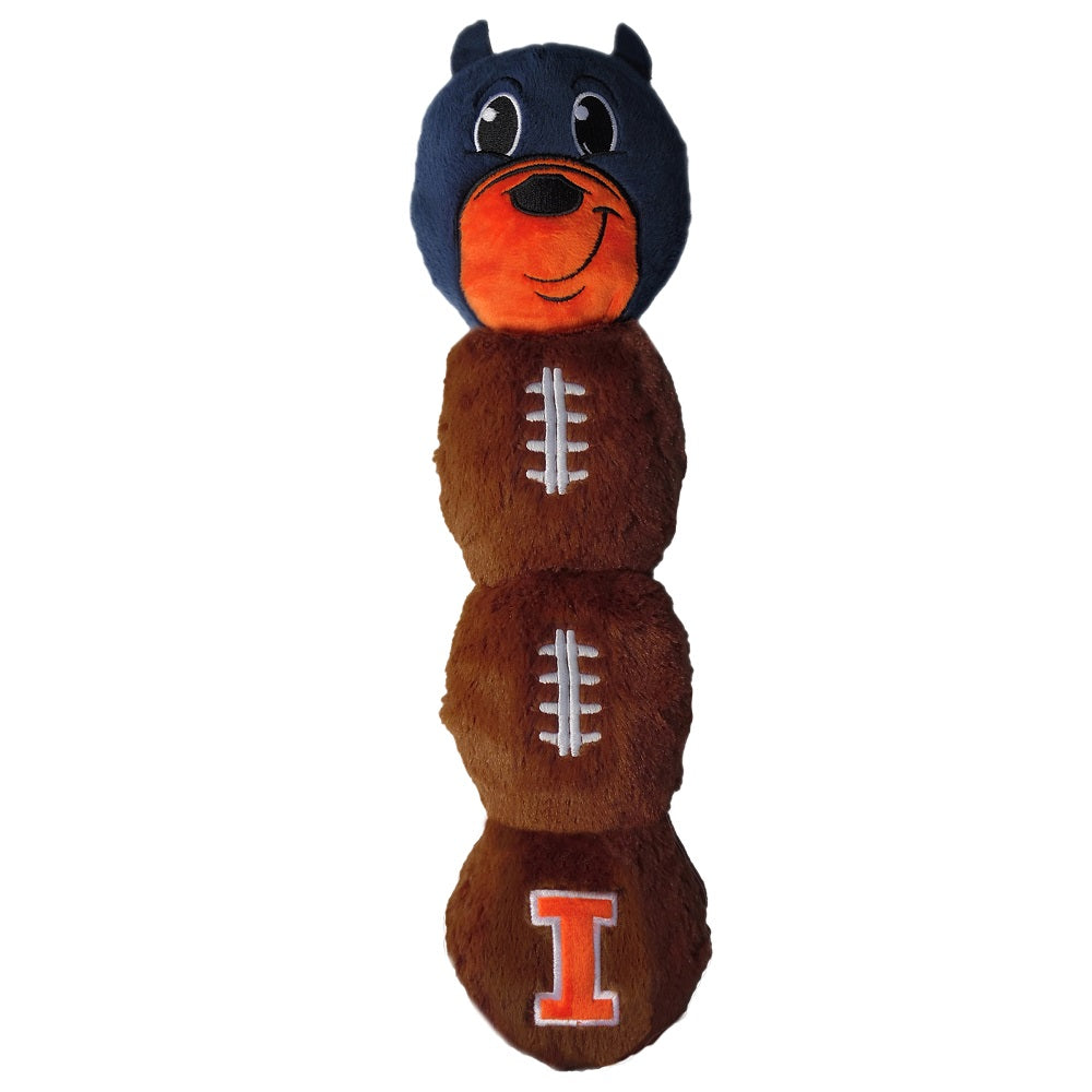 IL Fighting Illini Mascot Long Toys - 3 Red Rovers