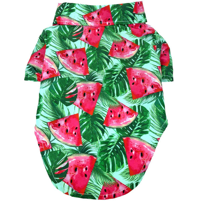 Juicy Watermelon Hawaiian Camp Shirt - 3 Red Rovers