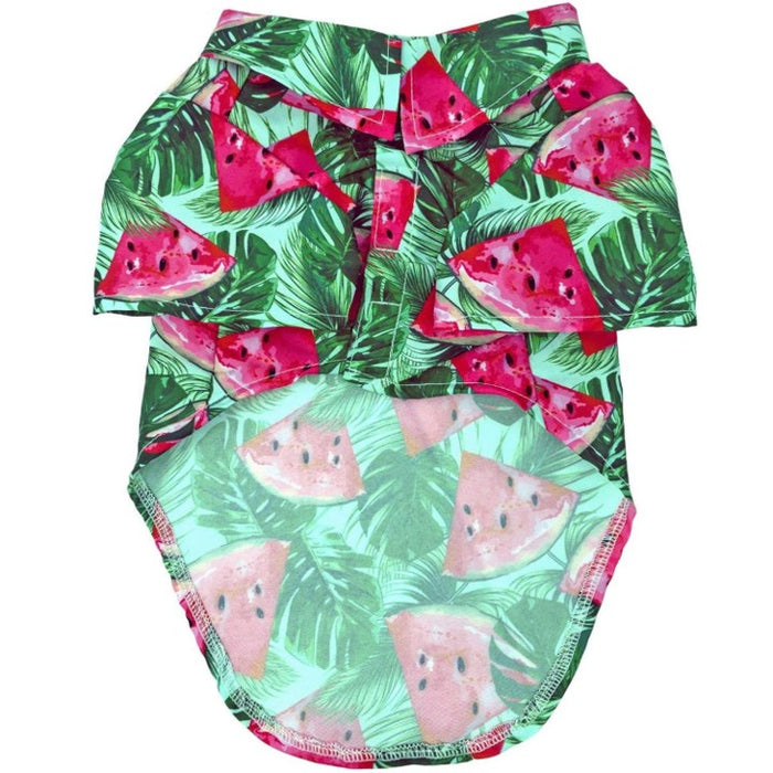 Juicy Watermelon Hawaiian Camp Shirt - 3 Red Rovers
