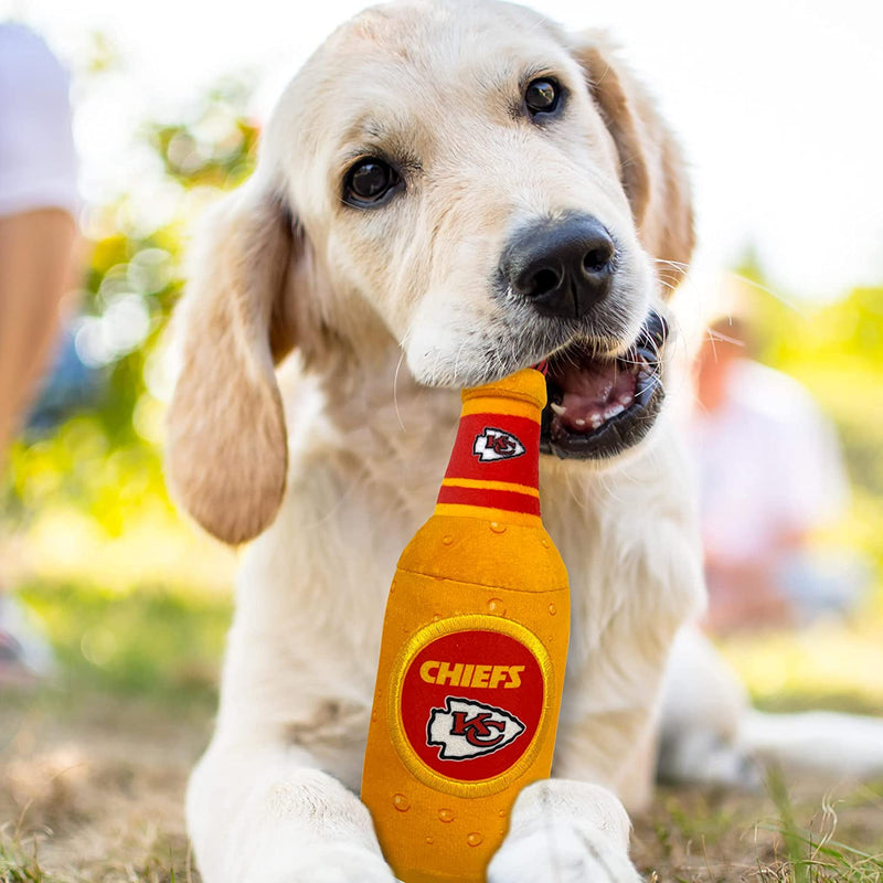 Kansas City Chiefs Bottle Plush Toys - 3 Red Rovers