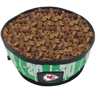 Kansas City Chiefs Collapsible Pet Bowl - 3 Red Rovers