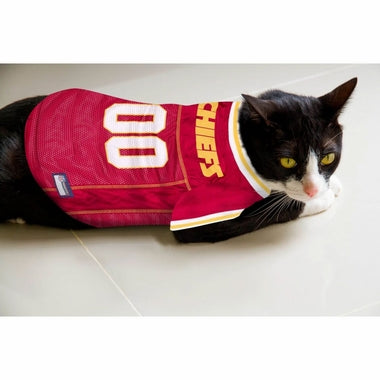kansas city chiefs cat jersey