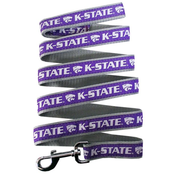 KS State Wildcats Dog Leash - 3 Red Rovers