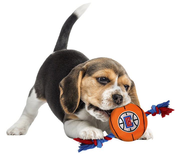 Los Angeles Clippers Ball Rope Toys - 3 Red Rovers