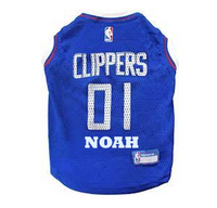 Los Angeles Clippers Pet Jersey - 3 Red Rovers