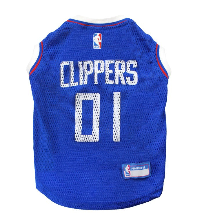 Los Angeles Clippers Pet Jersey - 3 Red Rovers