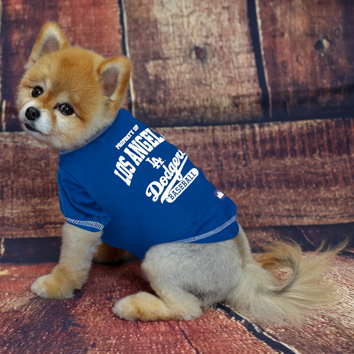Pets First MLB Los Angeles Dodgers Tee Shirt for Dogs & Cats