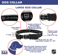 Los Angeles Kings Dog Collar or Leash - 3 Red Rovers