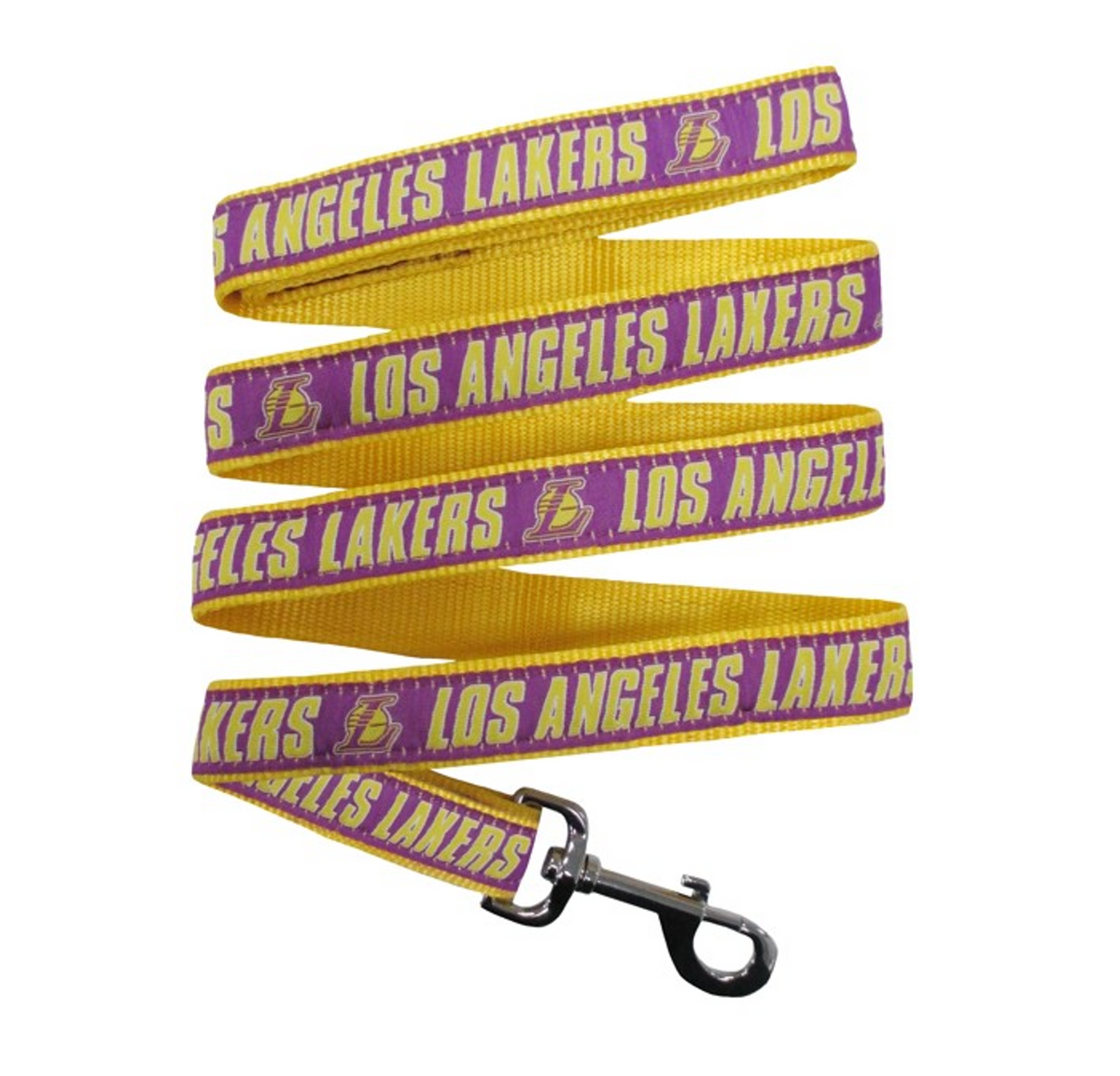 Los Angeles Lakers Dog Collar and Leash - 3 Red Rovers