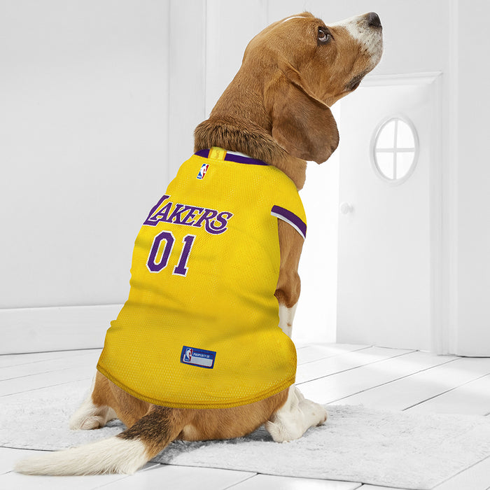 Los Angeles Lakers Pet Jersey - 3 Red Rovers