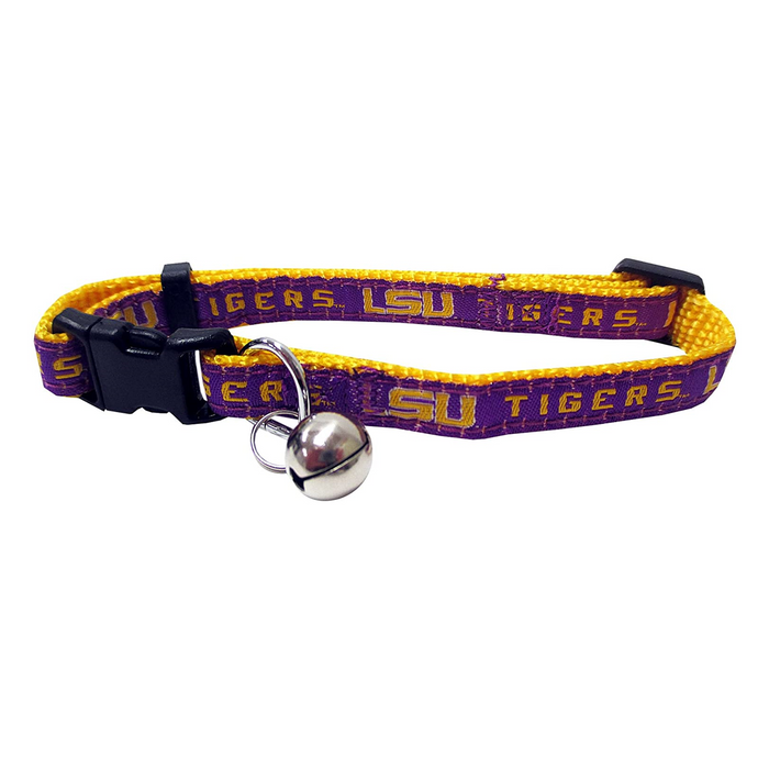 LSU Tigers Cat Collar - 3 Red Rovers