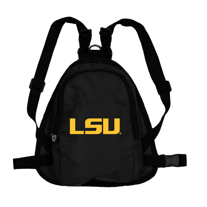 LSU Tigers Pet Mini Backpack - 3 Red Rovers