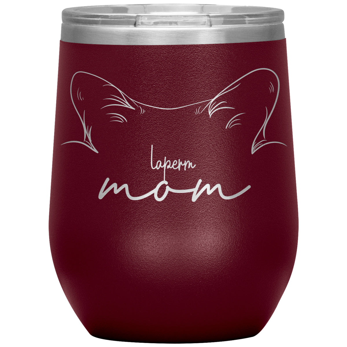 Laperm Cat Mom Wine Tumbler - 3 Red Rovers