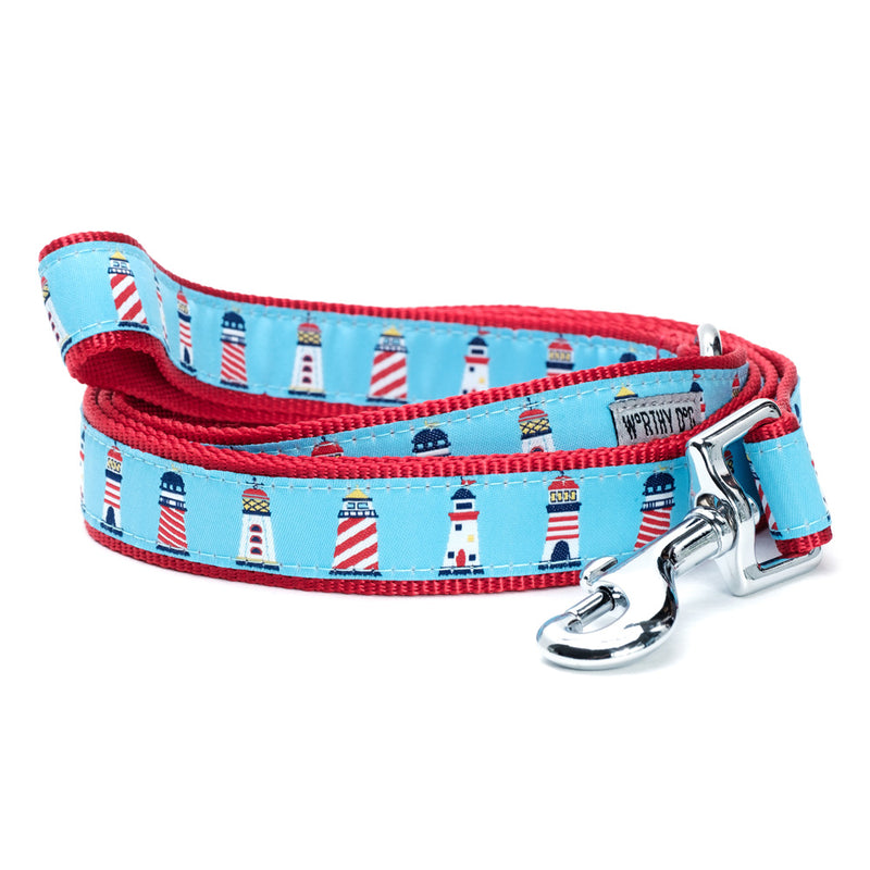 Lighthouses Collection Dog Collar or Leads - 3 Red Rovers