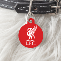 Liverpool FC Handmade Pet ID Tag - 3 Red Rovers