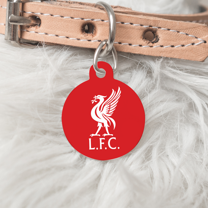Liverpool FC Handmade Pet ID Tag - 3 Red Rovers
