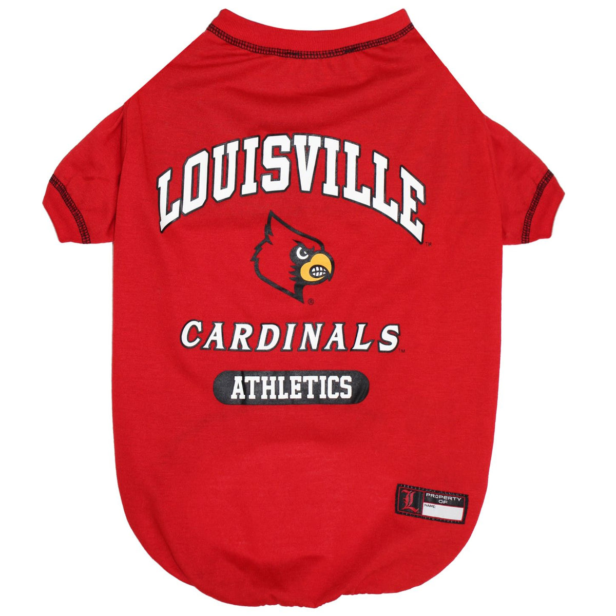 Louisville Cardinals Athletics Tee Shirt - 3 Red Rovers