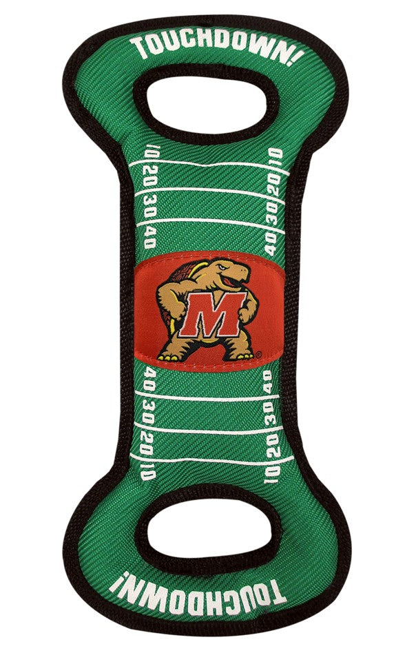 MD Terrapins Field Tug Toy - 3 Red Rovers