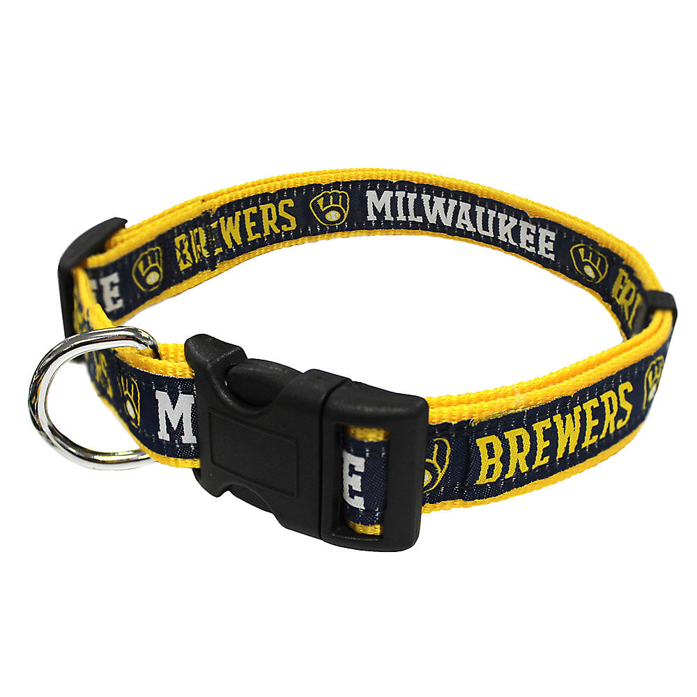 Milwaukee Brewers Dog Collar or Leash - 3 Red Rovers