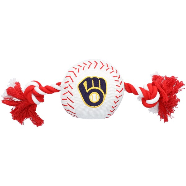 Milwaukee Brewers Baseball Rope Toys - 3 Red Rovers