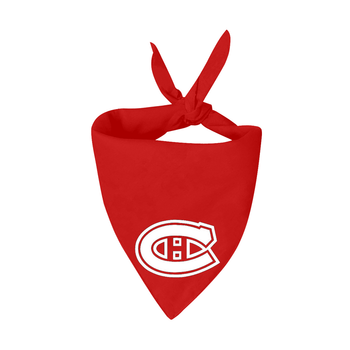 Montreal Canadiens Handmade Bandana - 3 Red Rovers