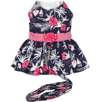 Moonlight Sails Harness Dress with Leash - 3 Red Rovers